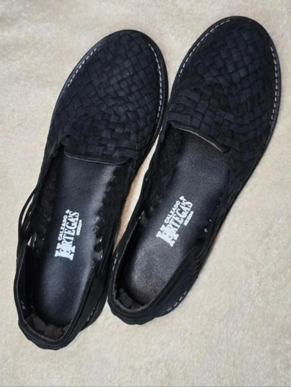 Hand Crafted Explorer Loafer In Matte Black Size 27 New Without Box